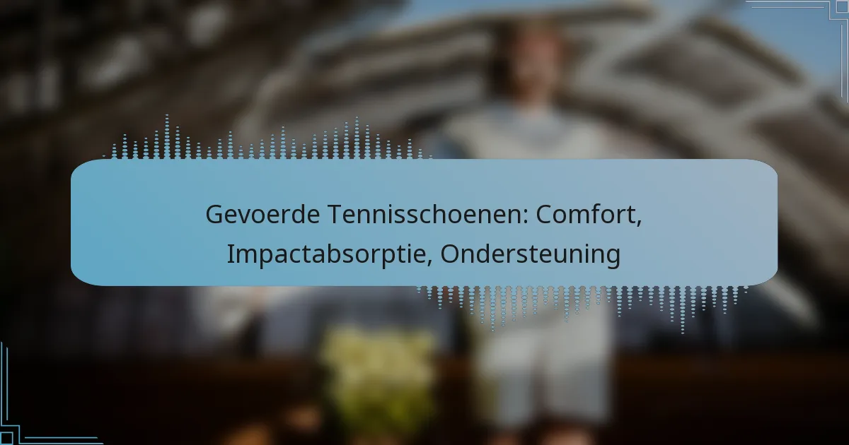 Gevoerde Tennisschoenen: Comfort, Impactabsorptie, Ondersteuning