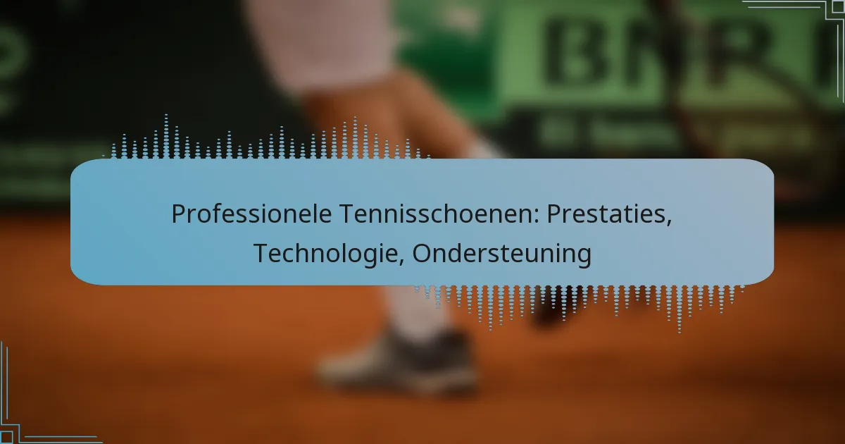 Professionele Tennisschoenen: Prestaties, Technologie, Ondersteuning